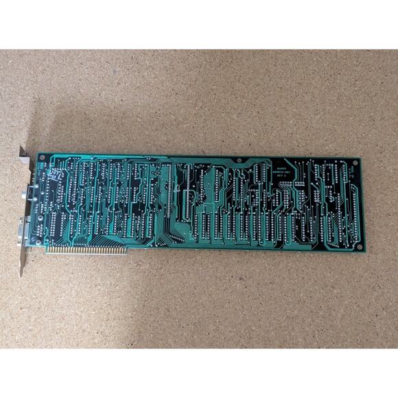 Vtg Compaq VDU Controller Board Video Graphics Card 000033-001 Rev E 1984 ISA - Picture 6 of 8